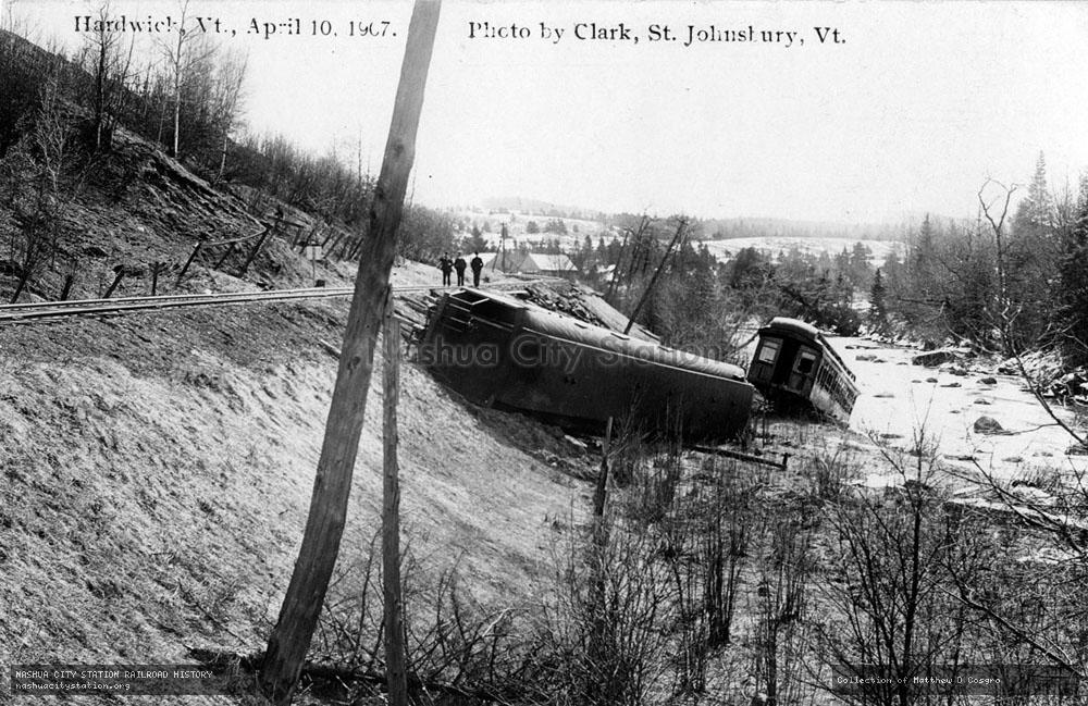 Postcard: Hardwick, Vermont, April 10, 1907